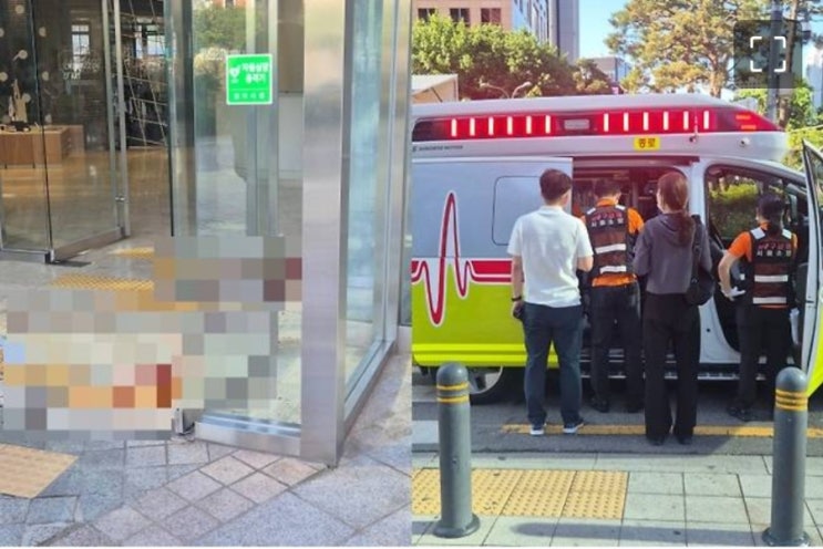 광화문 <b>일민미술관 흉기 난동</b> 원인 이유 70대 용의자 남성 추적... 