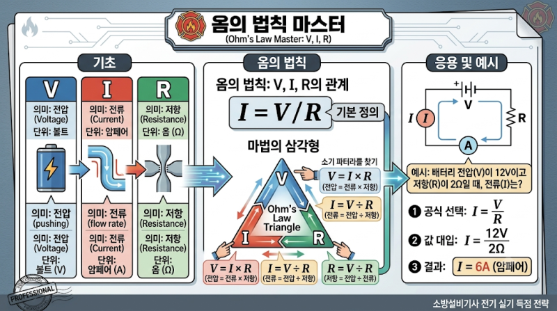 [전기기능사 - 필기] 옴의 법칙