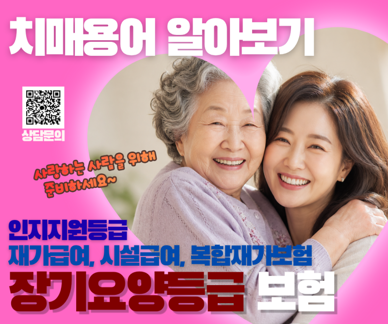 재가급여뜻 시설급여보험 복합재가보험 차이 인지지원등급 검사방법