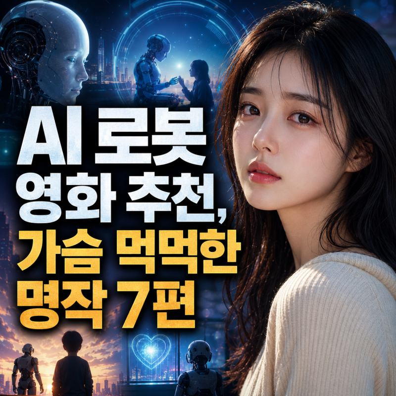 AI 로봇 영화 추천, 가슴 먹먹한 명작 7편 인간보다 더 울컥하게 만드네요