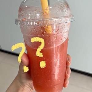 컴포즈커피 신상 꿀토마토주스 내돈내산 후기 .. 실화냐?