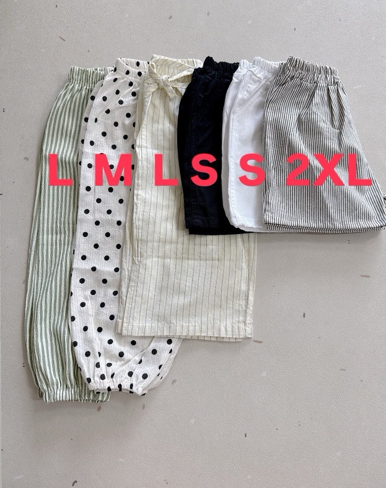 남대문 아동복 26여름 미니로브 비비드아이 아오스타 보니토 하의 사이즈 팁(2)