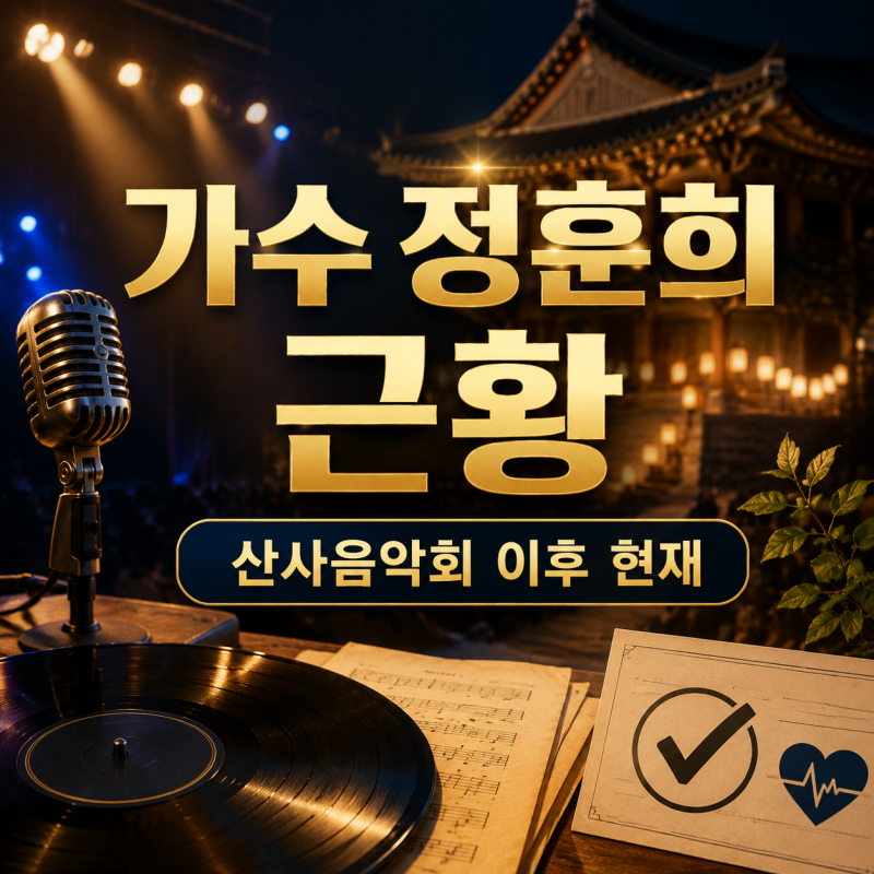 가수 정훈희 근황, 산사음악회 이후 건강 이야기와 최근 활동 정리