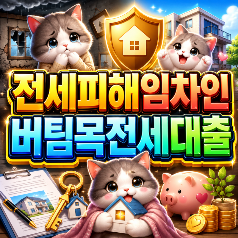 2026 전세피해임차인버팀목전세대출 최대 2.4억원 저금리 혜택!?