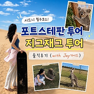 시드니 근교 포트스테판 투어 추천, 지그재그 투어 솔직후기 (with Jay가이드)