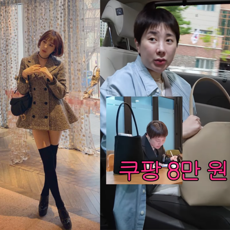 "이거 8만원이야" 명품만 입던 서인영, 쿠팡에서 산 연예인 가방 화제