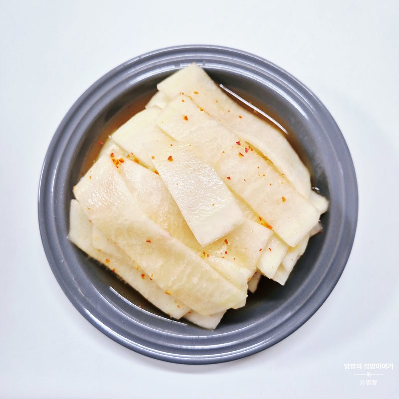 간단 냉면 무절임 만들기 레시피 여름 무 맛있게 먹는 방법