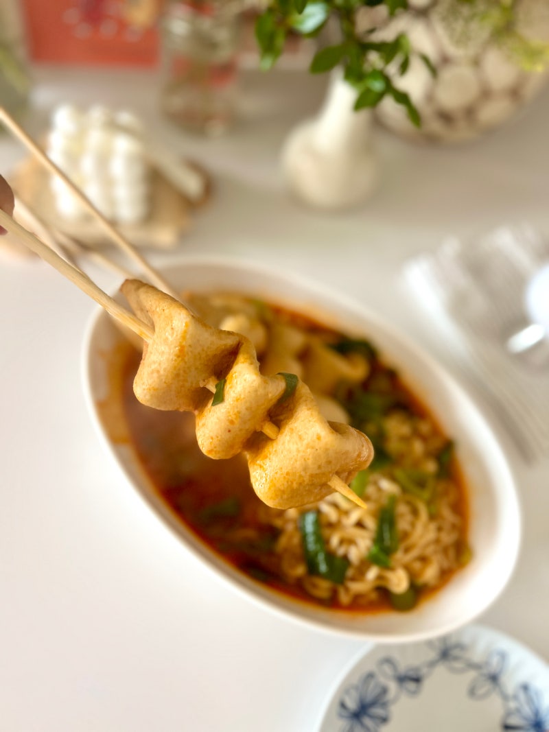 류수영 어묵라면 어구리라면 레시피 삼진어묵 쫄깃한 꼬치어묵 넣어 더 맛있게