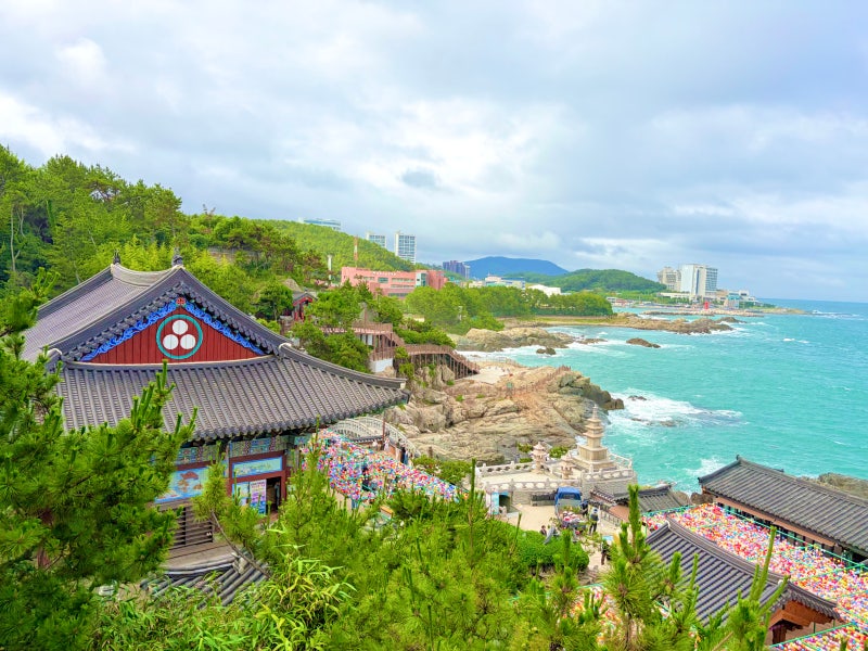 부산 해동용궁사 기장 가볼만한곳 추천, 소원 비는 해안 사찰