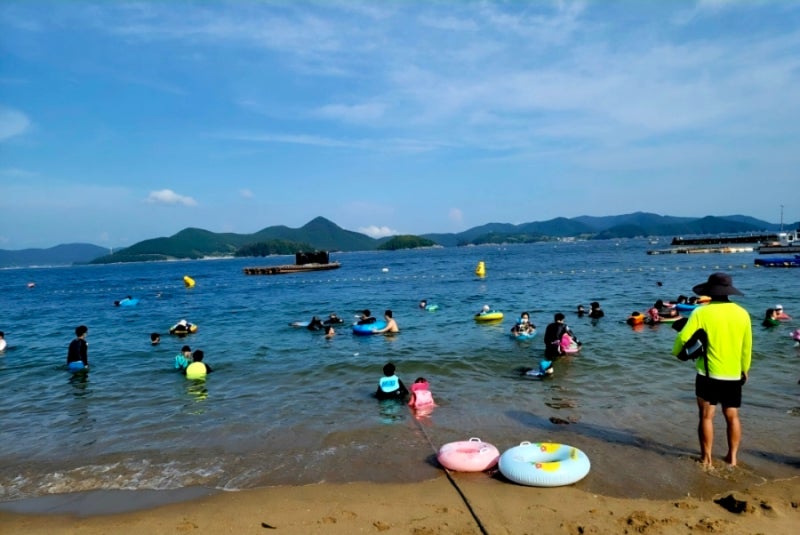 경남 통영 여름여행 비진도, 대항 수륙해수욕장 3곳 개장, 등대낚시공원 추천 (배편, 요금 참....