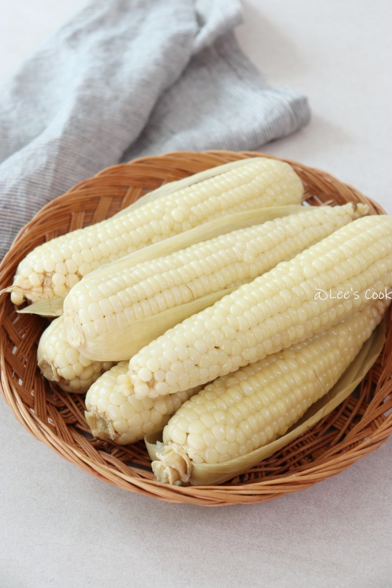 옥수수 삶는법 압력솥 삶는시간