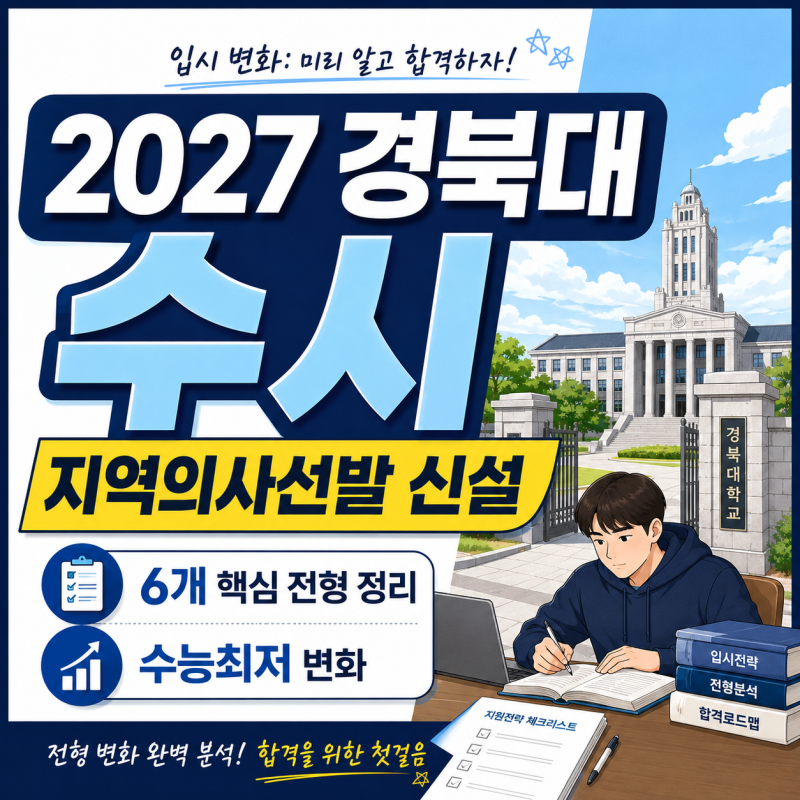 경북대 수시등급, 경북대학교 등급컷, 입결, 수능최저, 입시요강