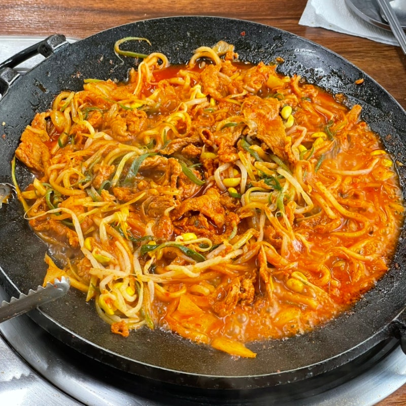 [제주공항 맛집] 제주공항 근처 두루치기 맛집 김희선제주두루치기