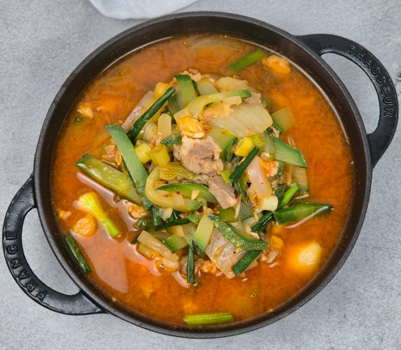 광주 애호박찌개 레시피 호박고추장찌개 애호박 반찬 종류