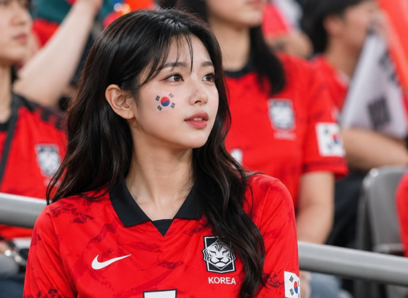 대한민국 '월드컵 응원 여신' 계보 총정리.. 미나부터 카리나까지