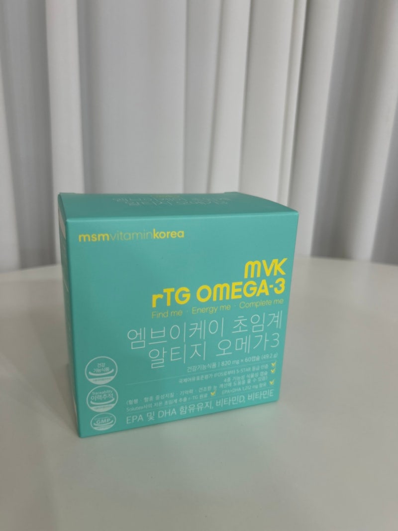 고함량 오메가3 추천, 엠브이케이 제품이 눈에 띄는 이유