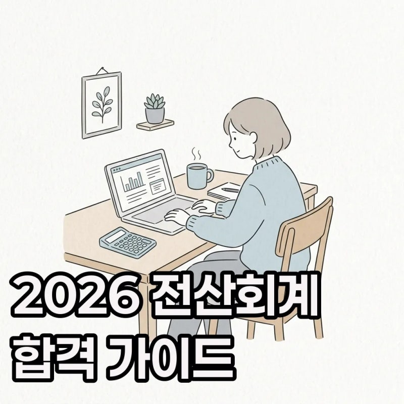 2026 전산회계 시험일정 및 1급 2급 합격 전략 이직 취업 가이드