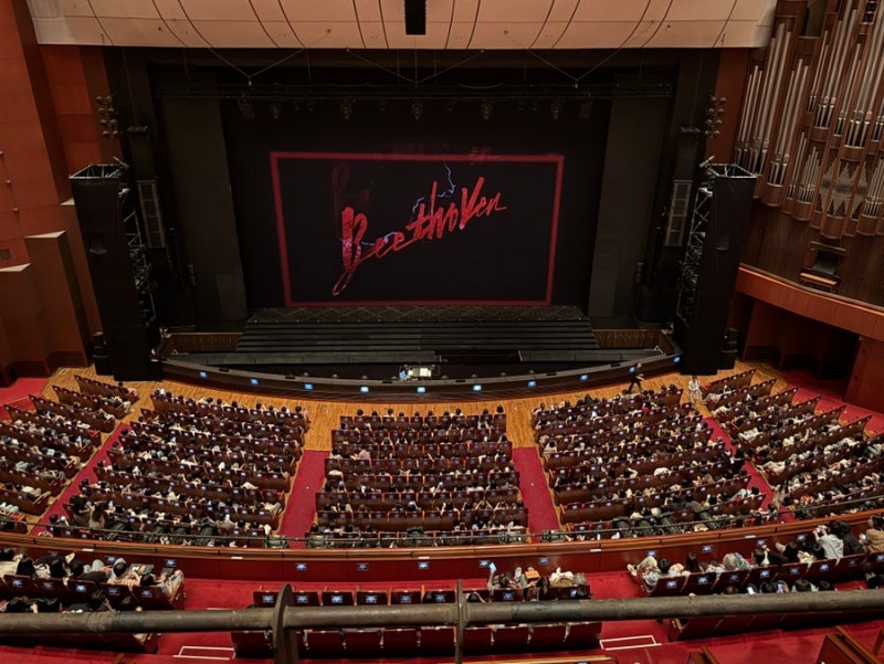 뮤지컬 베토벤 관람 박효신, 세종문화회관 대극장 3층 E열 30번 시야
