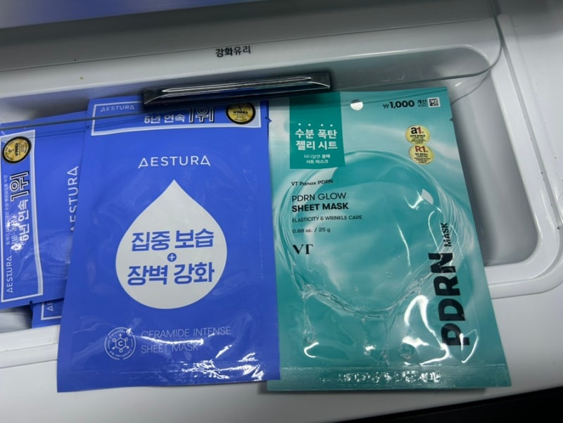 [에스트라 세라마이드 인텐스 시트 마스크] 내돈내산, 시트가 두꺼운 마스크팩 사용 후기