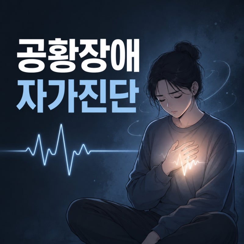 공황장애 자가진단, 불안과 패닉의 차이를 알아야 대처한다