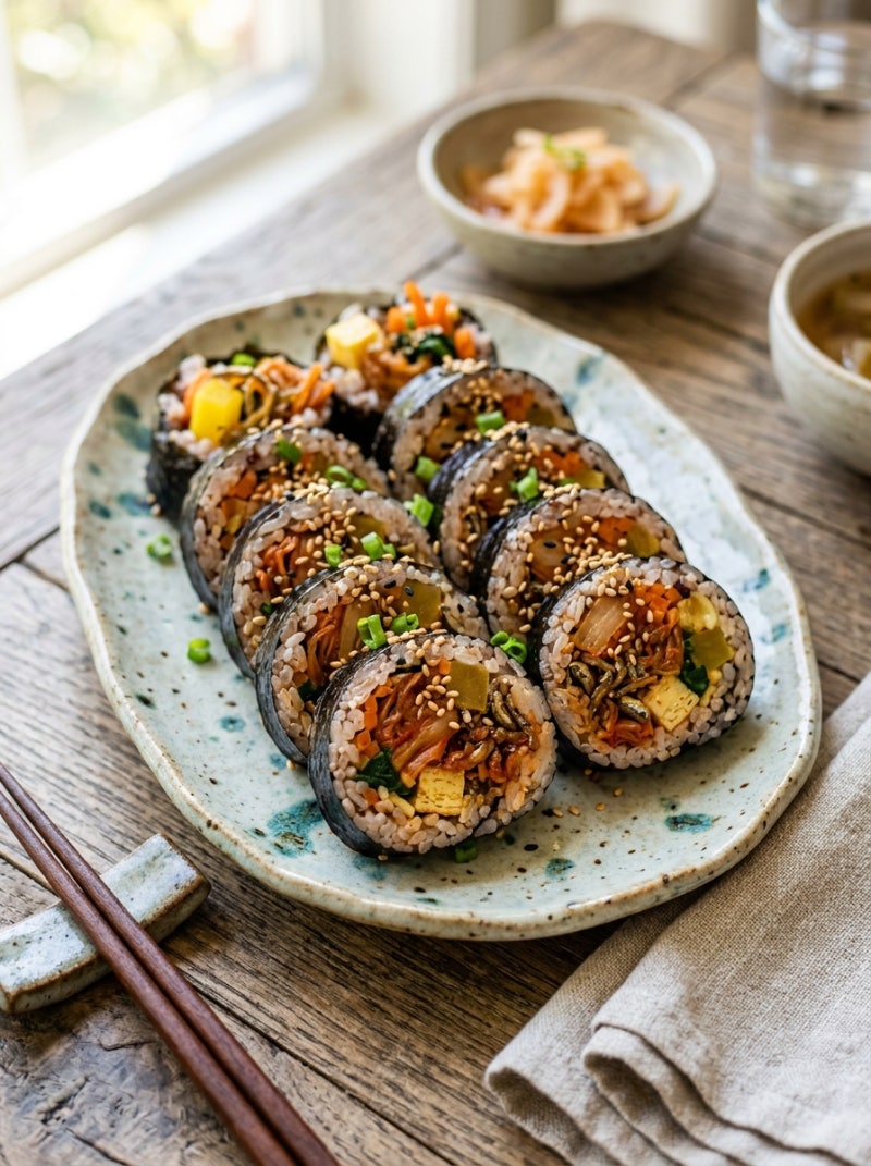 김신영 묵은지 멸치 김밥 7년 요요 없이 지켜온 다정한 한 끼 ^^