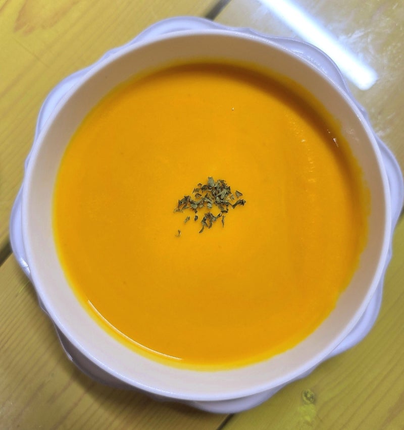 맛없는단호박맛있게먹기 [단호박크림스프 만들기와 칼로리및효능]
