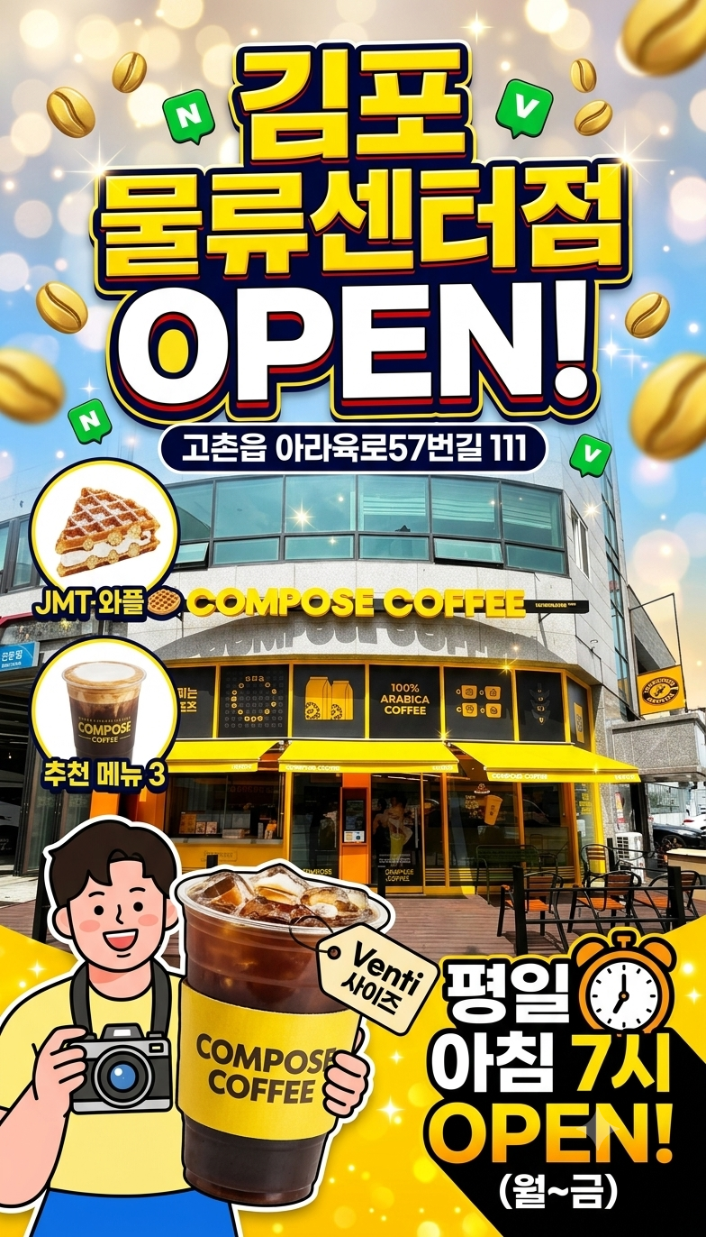 컴포즈커피 김포물류센터점 사진 1
