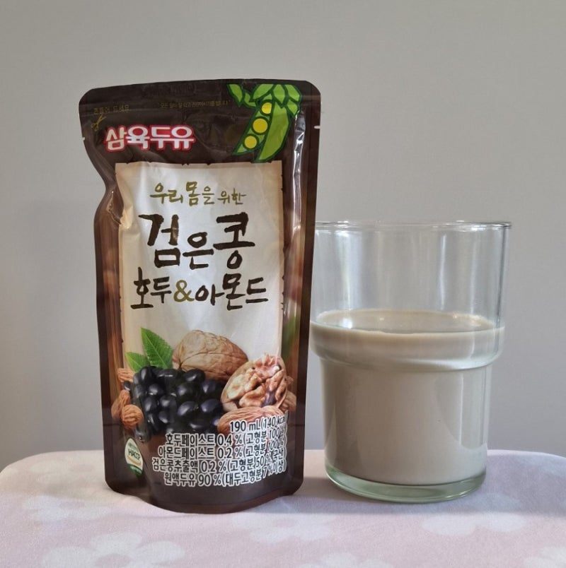 삼육두유 우리몸을 위한 검은콩 호두&아몬드 | 두유 특유의 비린 맛과 텁텁함 없이 달콤하고 ....
