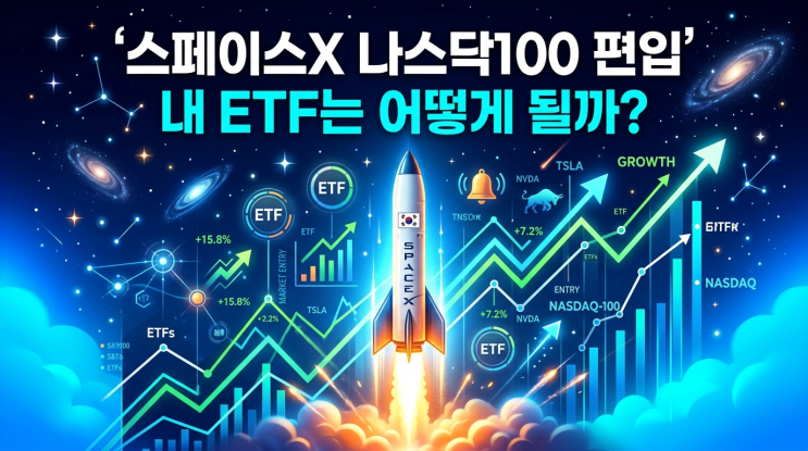 <b>스페이스X 나스닥100</b> 편입, 내 ETF엔 무슨 일이 생길까