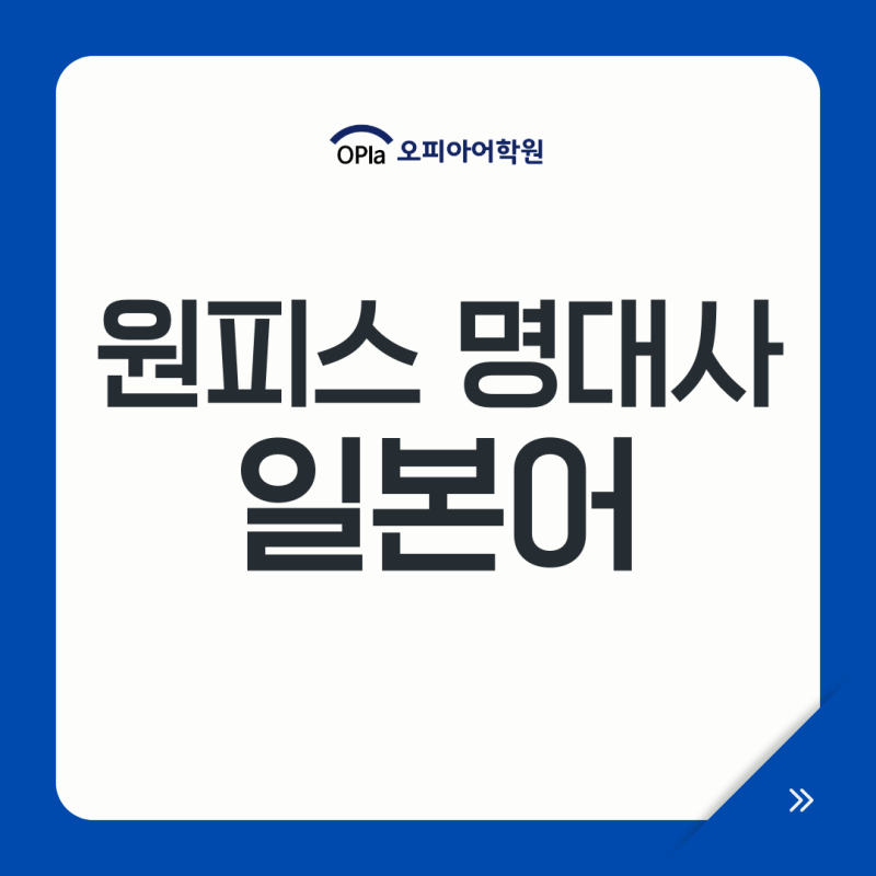 원피스 명대사 일본어, 해적왕 동료 애니 글귀