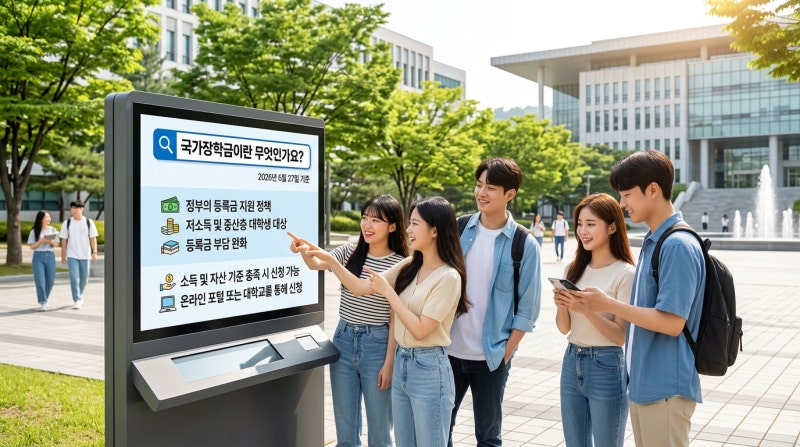 2026년 국가장학금 1유형 vs 2유형 차이, 신청자격부터 수혜 우선순위까지 완전 정리