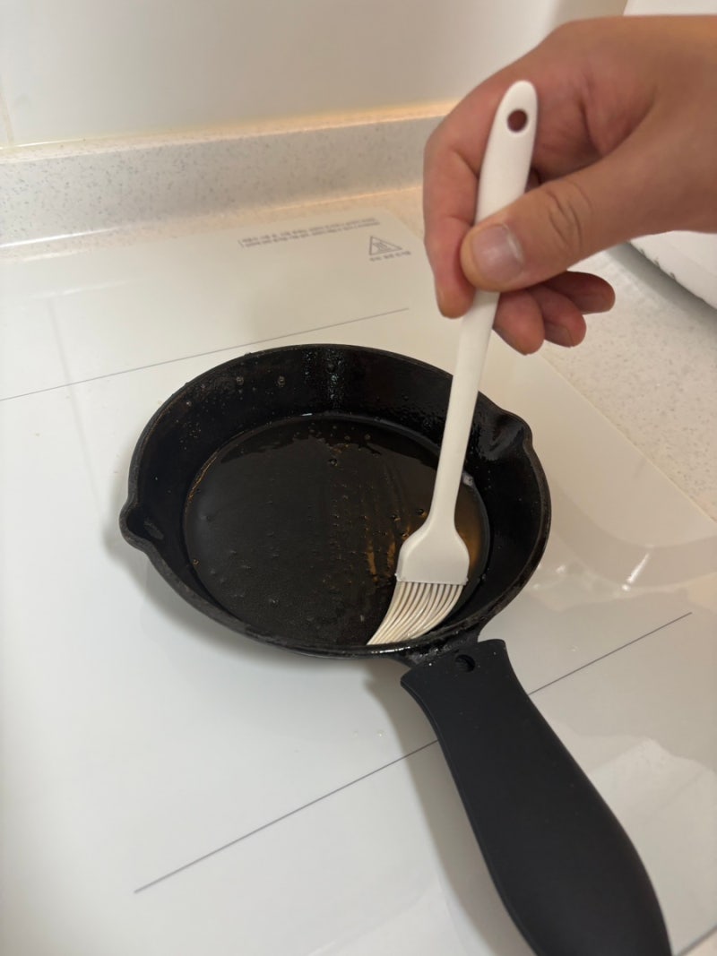 미니무쇠팬 추천, 렉타무쇠팬 길들이기 시즈닝 방법과 맛있는 활용기