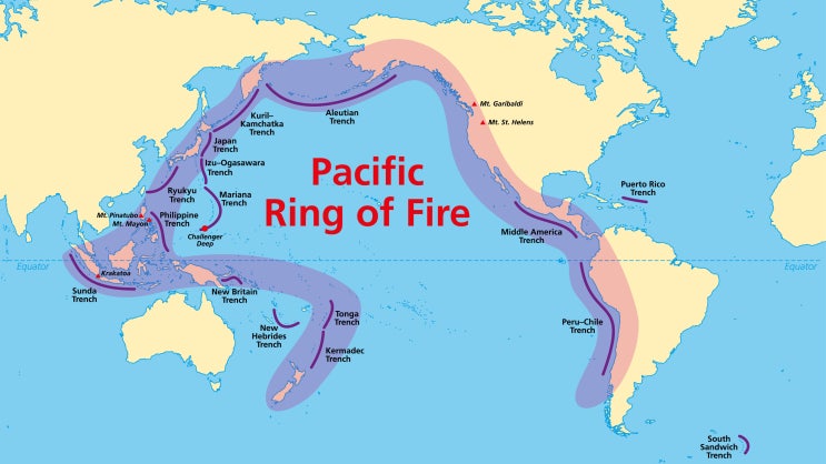 <b>불의 고리</b>(Ring of Fire)  _  한국과의 연관성과 관련주