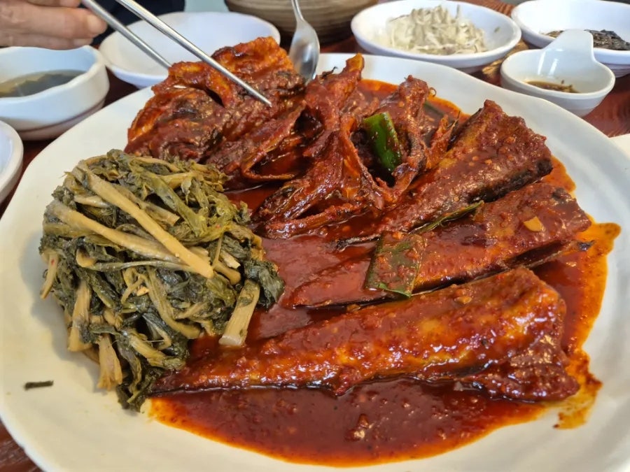 황금시래기밥 도둑코다리 사진 4