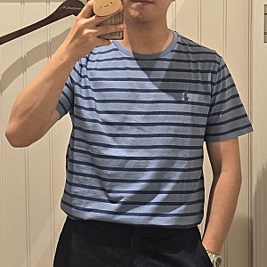 폴로랄프로렌 스트라이프 반팔티 남자 사이즈 & 할인 정보