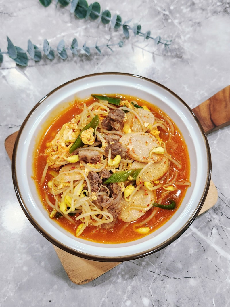 오영실 콩나물떡국 끓이는법 알토란 소고기 떡국 레시피