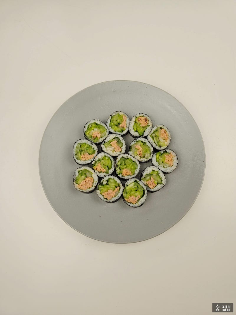 간단 오이 김밥 만들기 레시피 오이 참치 김밥 맛있게 싸는 법