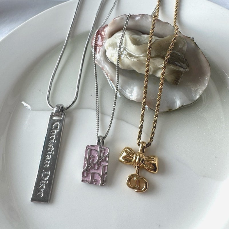 DIOR necklace 정품 빈티지 디올 목걸이 업데이트 I 정품감정서 포함 I 미드나잇왈츠 빈티지 미나....