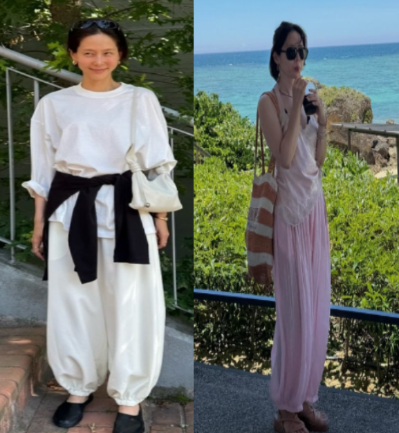 "같은 알라딘 바지일지라도.." 김나영은 되고 손예진은 안되는 패션