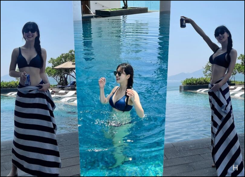 김가영 기상캐스터, 알고보니 골때녀 에이스였다…여름 비키니 패션 근황까지 화제