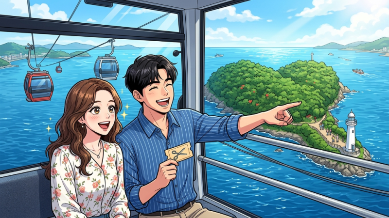 여수 해상케이블카 할인 꿀팁과 오동도 주차 완벽 코스
