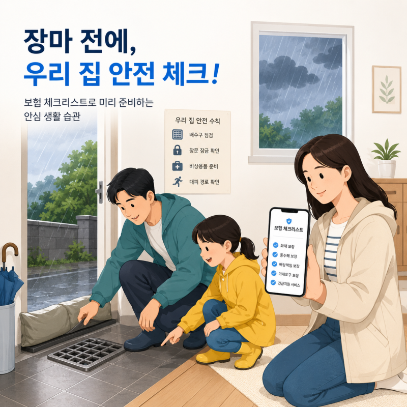 2026 풍수해보험 55% 지원, 장마 전 확인