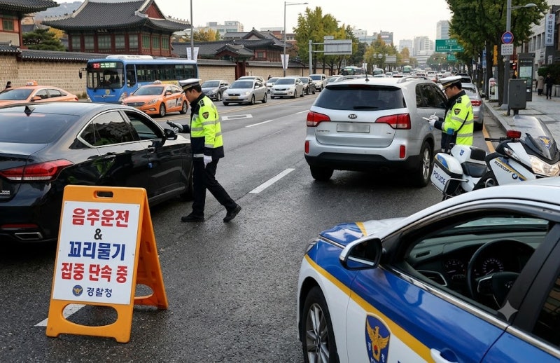 “오늘도 찍혔을까? 끼어들기 79.2% 압도적 1위와 교통과태료 체납 경고”