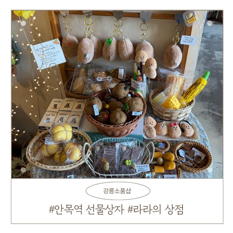 안목해변 강릉소품샵 : 안목역선물상자, 라라의상점, 잇츠안목 강릉기념품샵 (가격,방문후기....