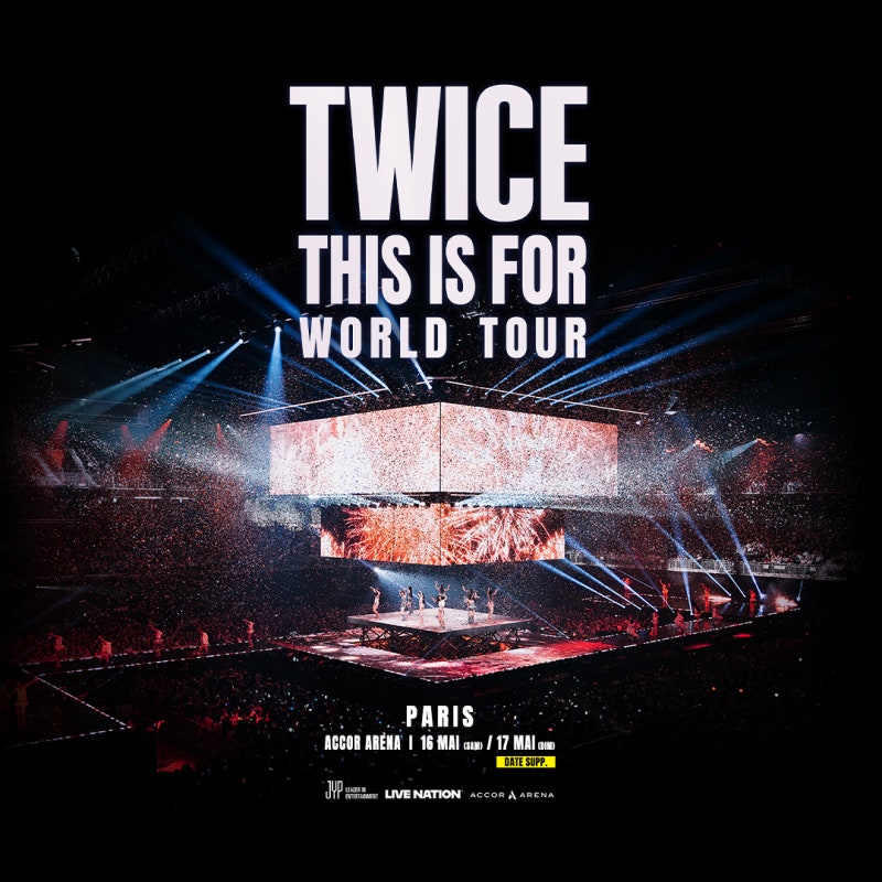 [コンサート] TWICE  ワールドツアー パリ公演レビュー (フランス、アコーアリーナ、260516)