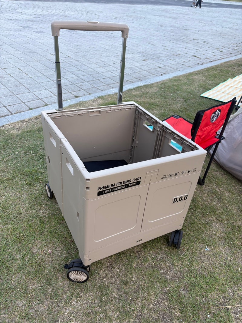 [내돈내산] 도그독 폴딩카트 2026년 신상 캠프닉 필수템 분리수거용카트 추천