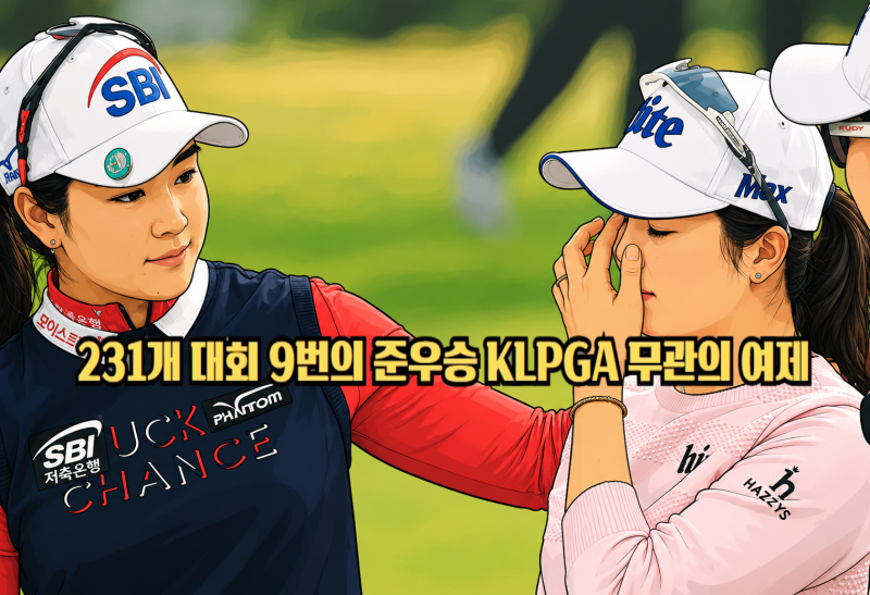 231개 대회 9번의 준우승 KLPGA 무관의 여제 골프선수 최예림 프로