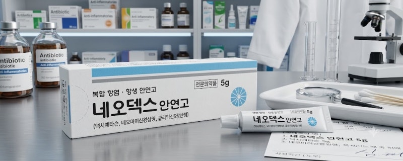 네오덱스 안연고 처방받으셨나요? 다래끼와 결막염 올바른 사용법