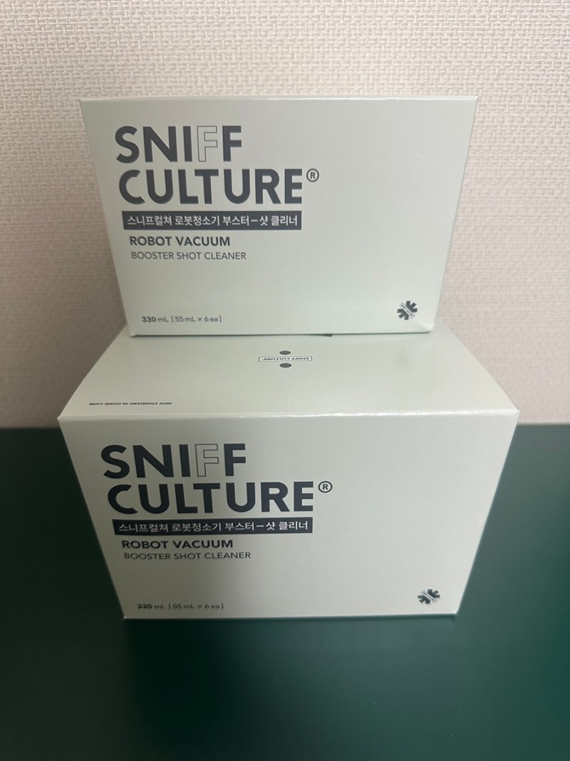 로보락 전용 세제+호환 세제 추천, 스니프컬쳐 부스터-샷 1주 실사용 후기