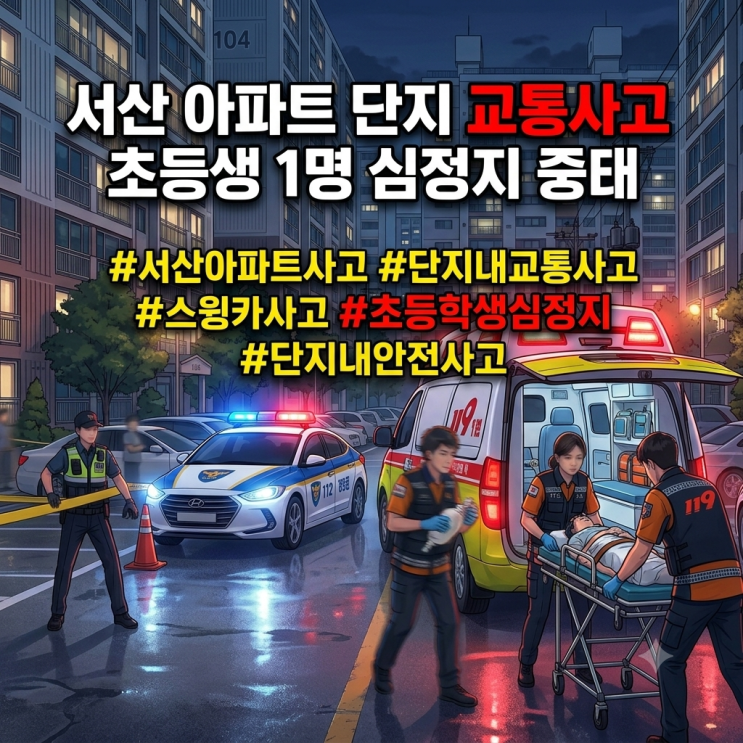충남 서산시지곡면 무장리 오스카빌아파트 단지 <b>스윙</b>카 타던... 